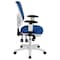 Flash Furniture Office Chair, Mesh, Blue Mesh/White Frame HL-0001-WH-BLUE-GG - alternate 9